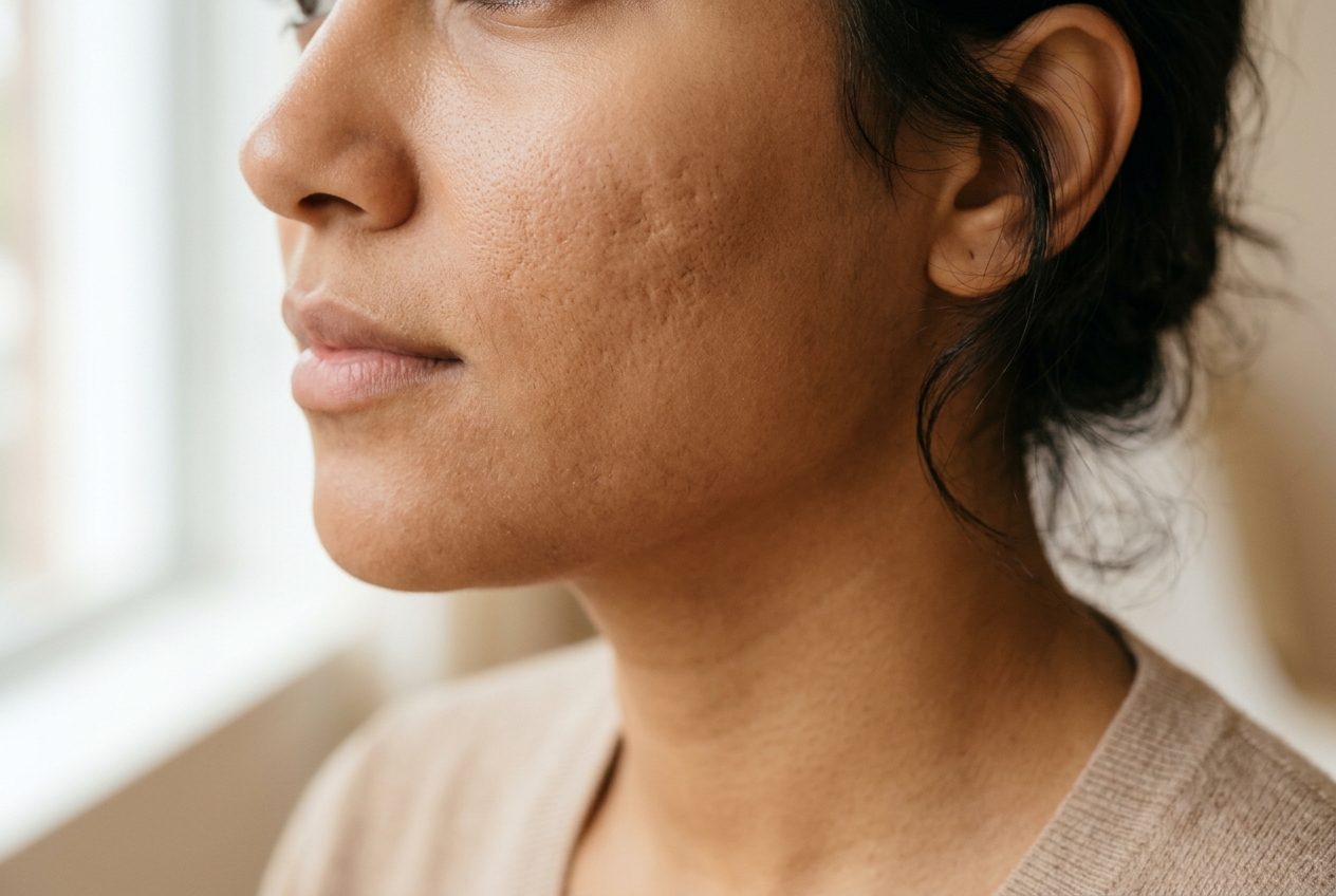 Texture della pelle: trattamento delle cicatrici da acne a Genova
