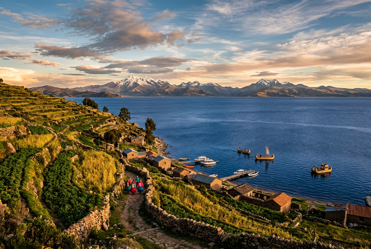 Lake Titicaca, Bolivia