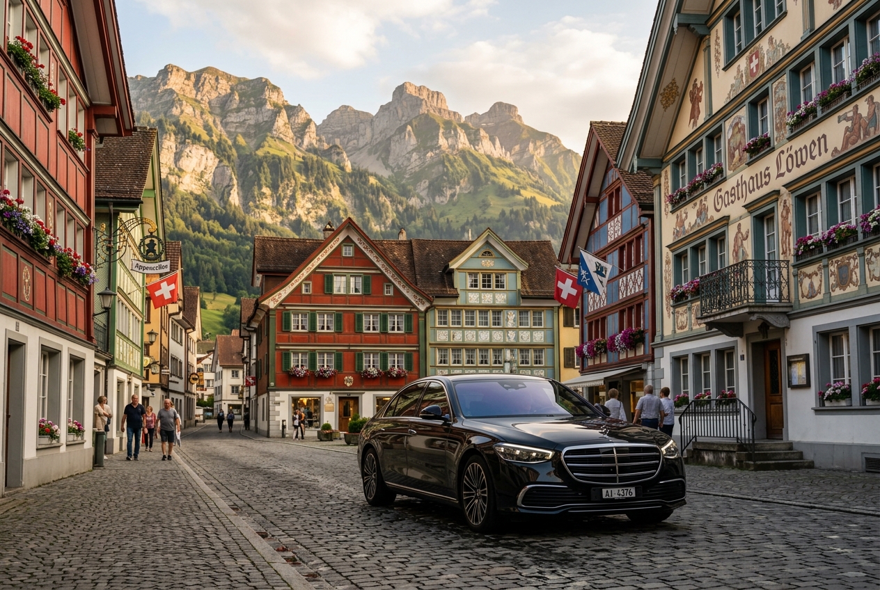 Taxi Appenzell Flughafen