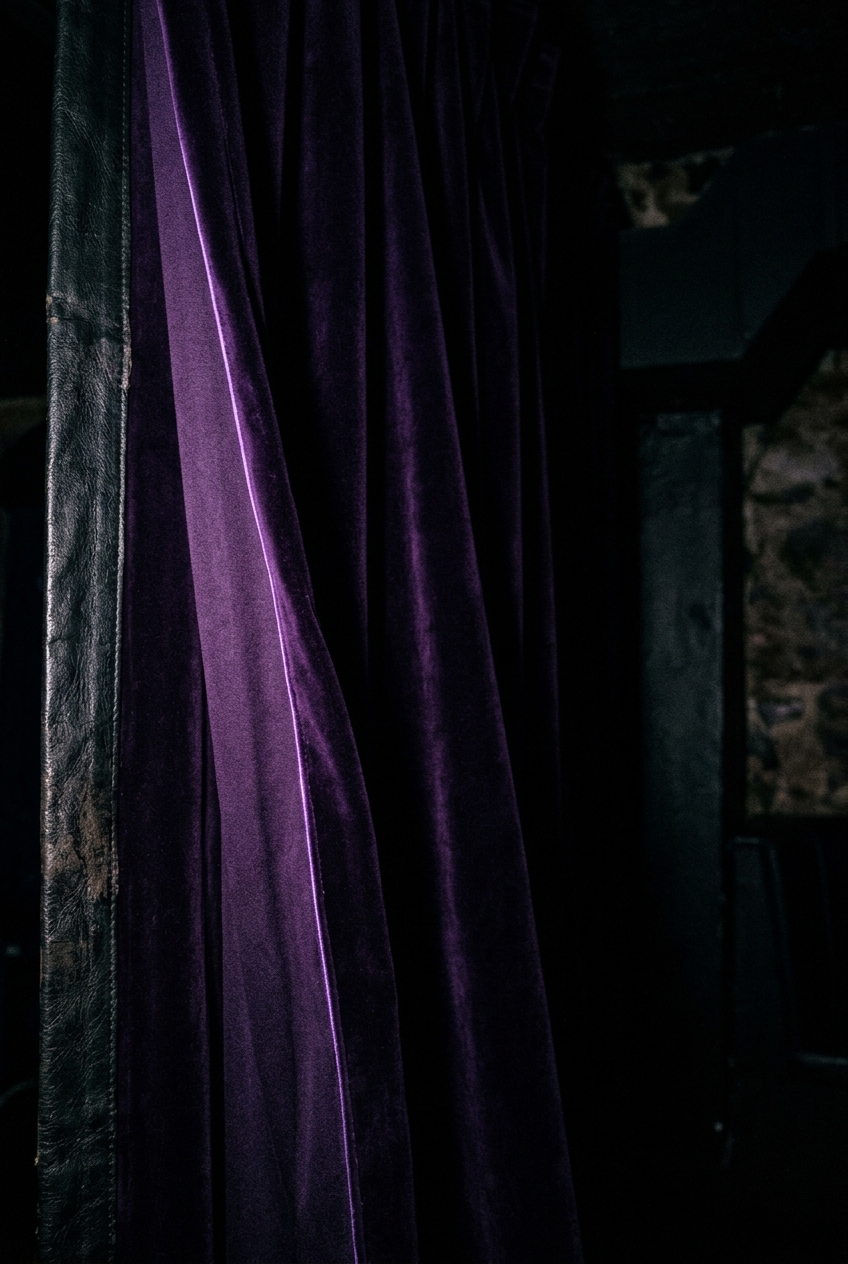 Velours violet dans la pénombre — Velvet Control