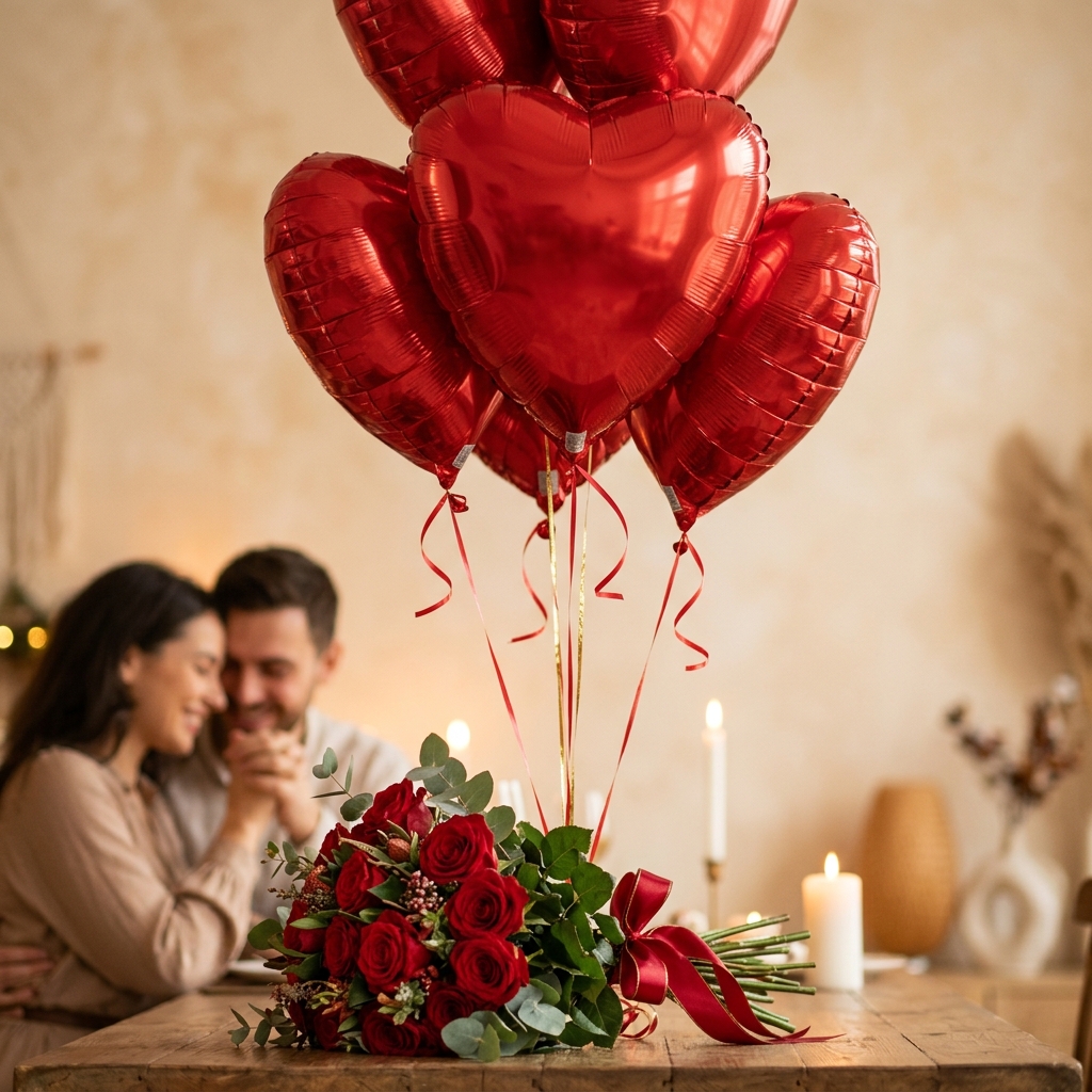 Heart Foil Balloons