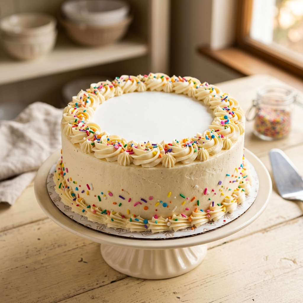 Photo Print Cake