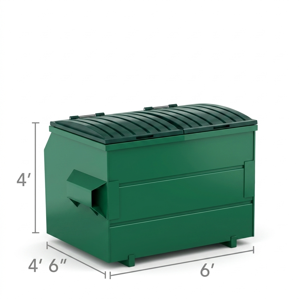 Dumpster de 4 Yardas