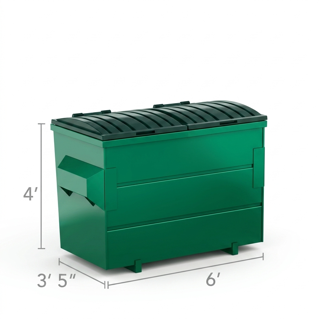 Dumpster de 3 Yardas