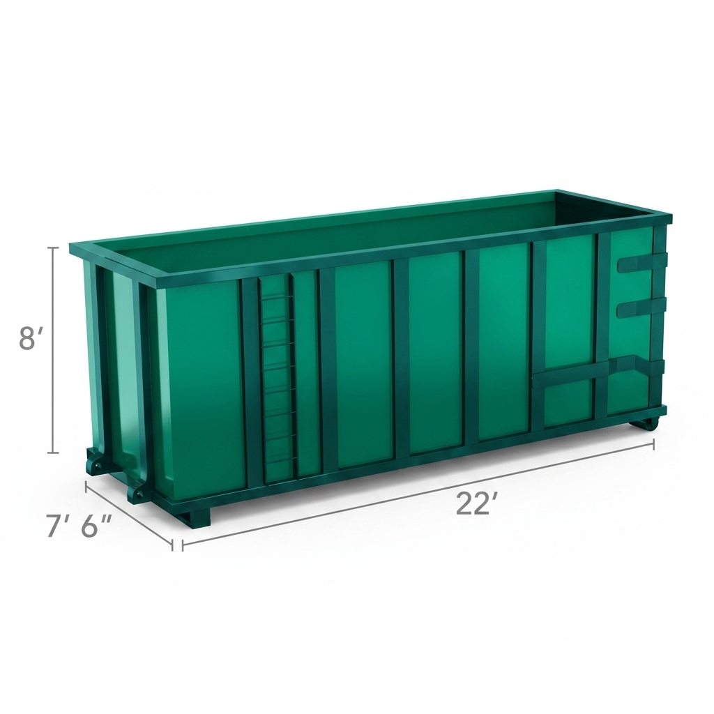 40 Yard roll-off dumpster in Miami