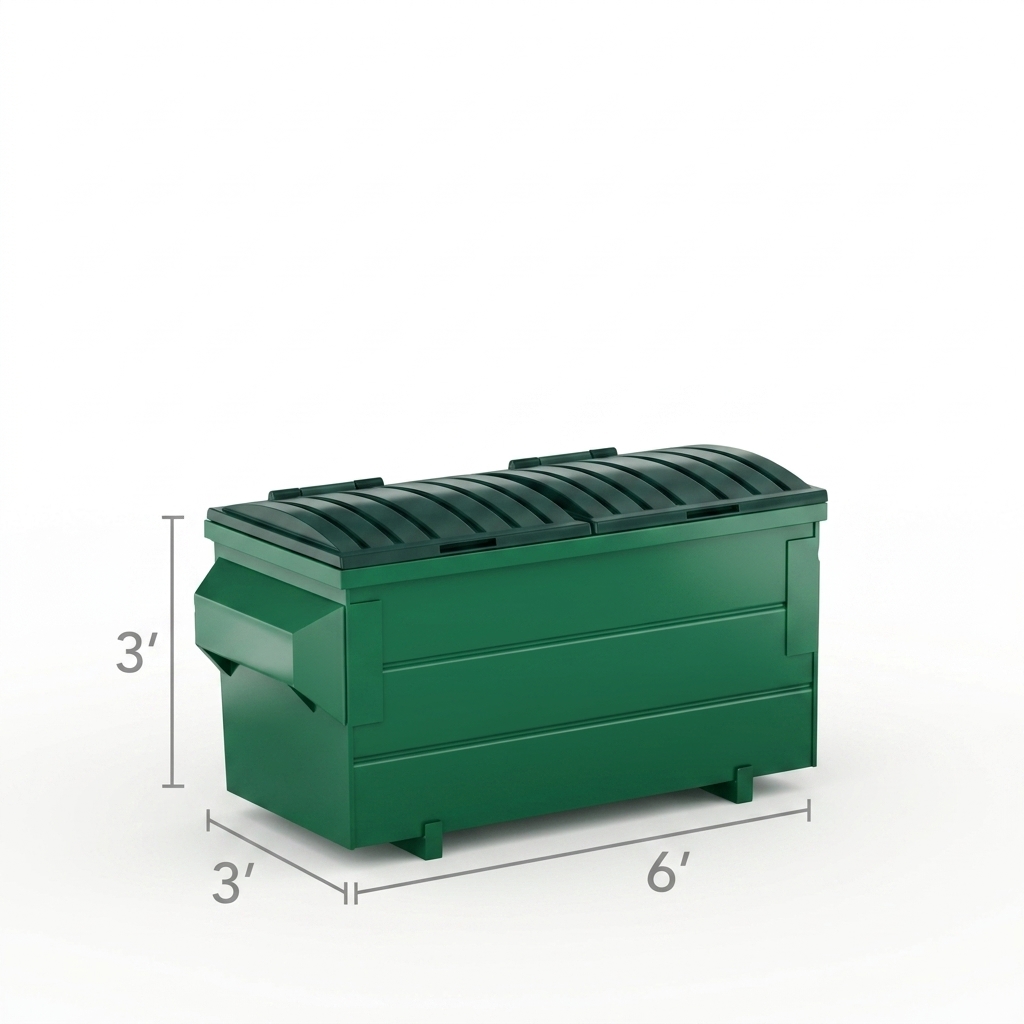Dumpster de 2 Yardas