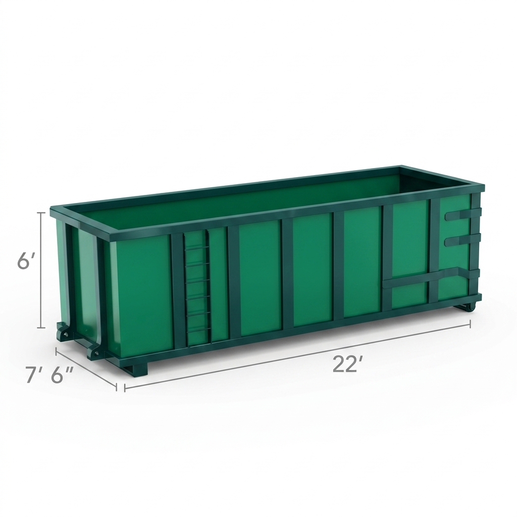 30 Yard roll-off dumpster in Miami