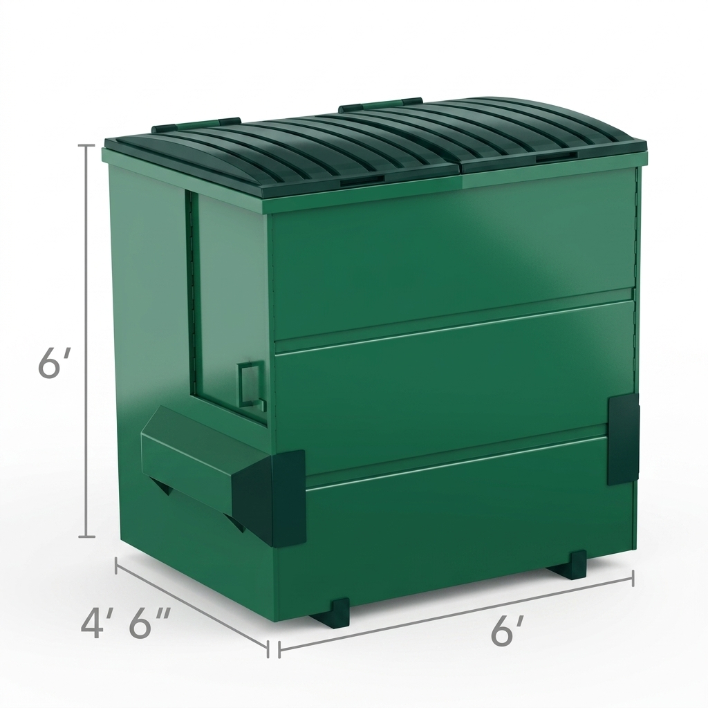 Dumpster de 6 Yardas