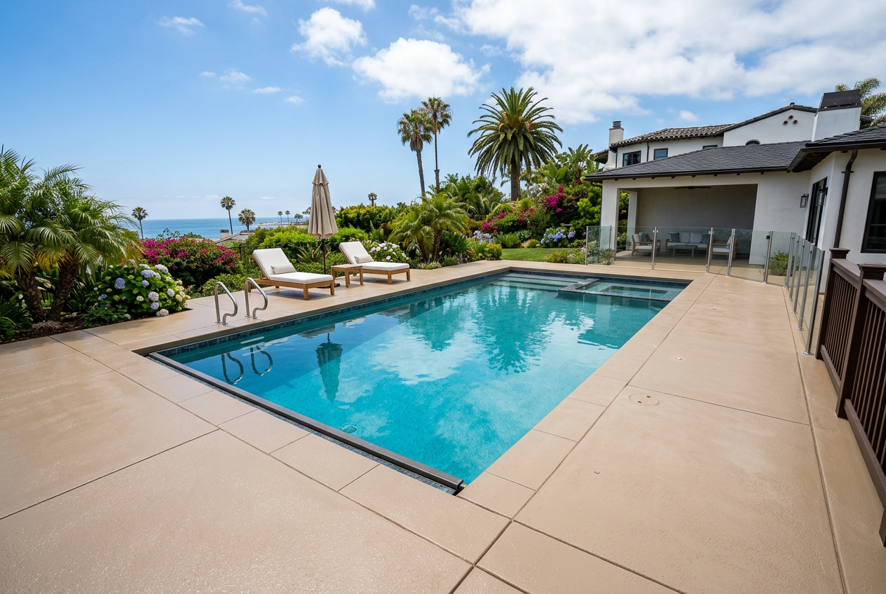 Pool Deck Painting & Concrete Coatings