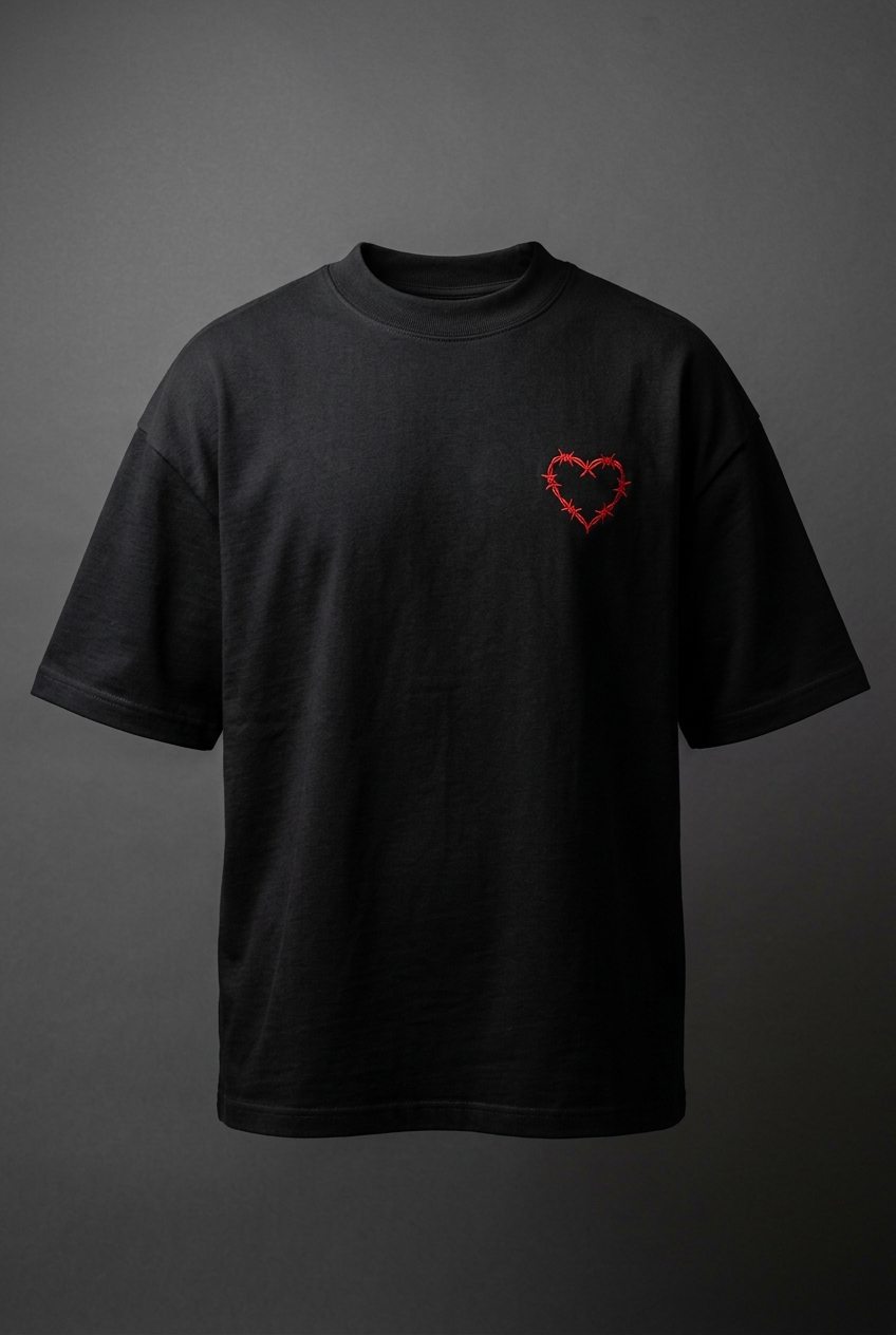 Barbed Heart Tee front