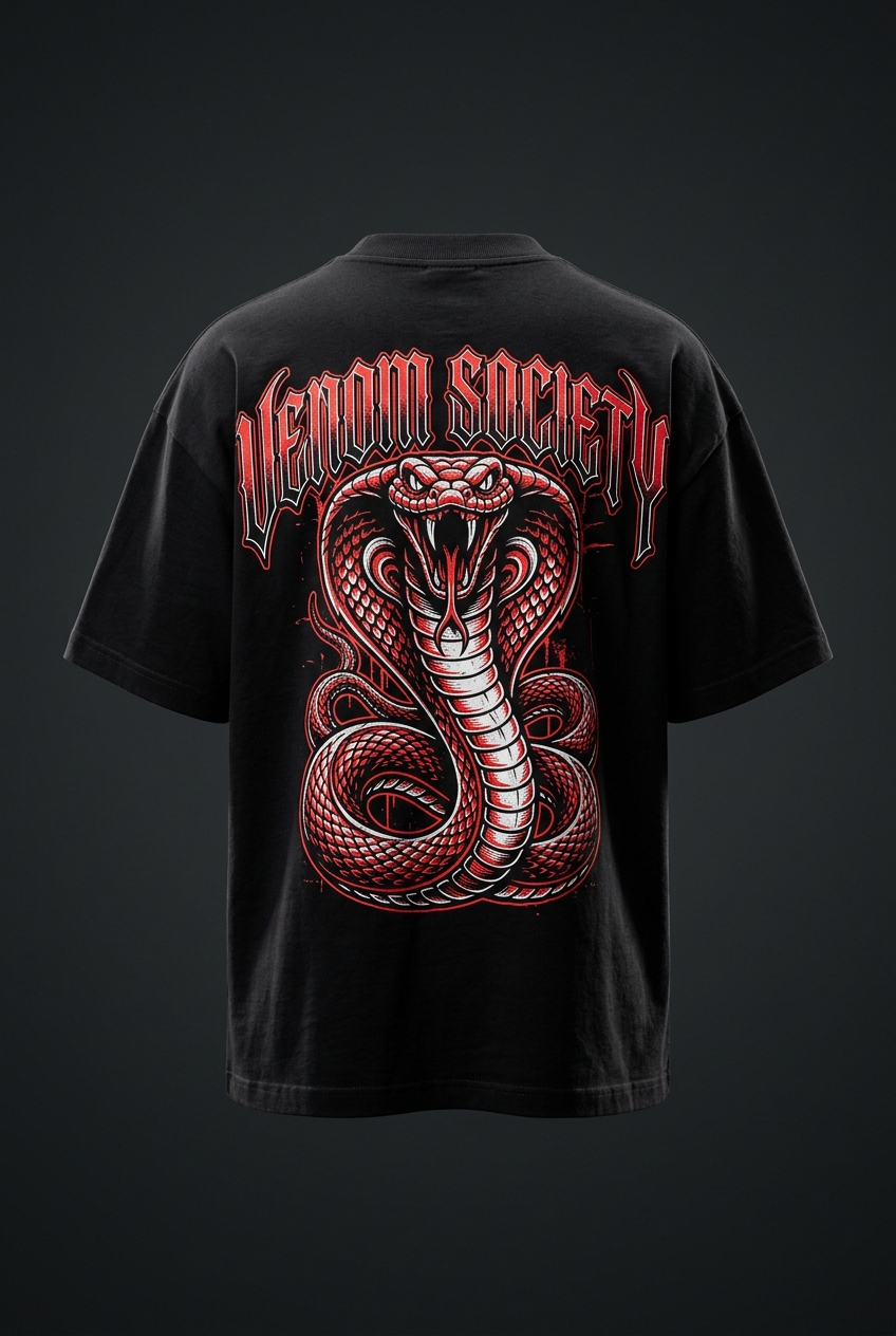 Serpent Society Tee oversized back print