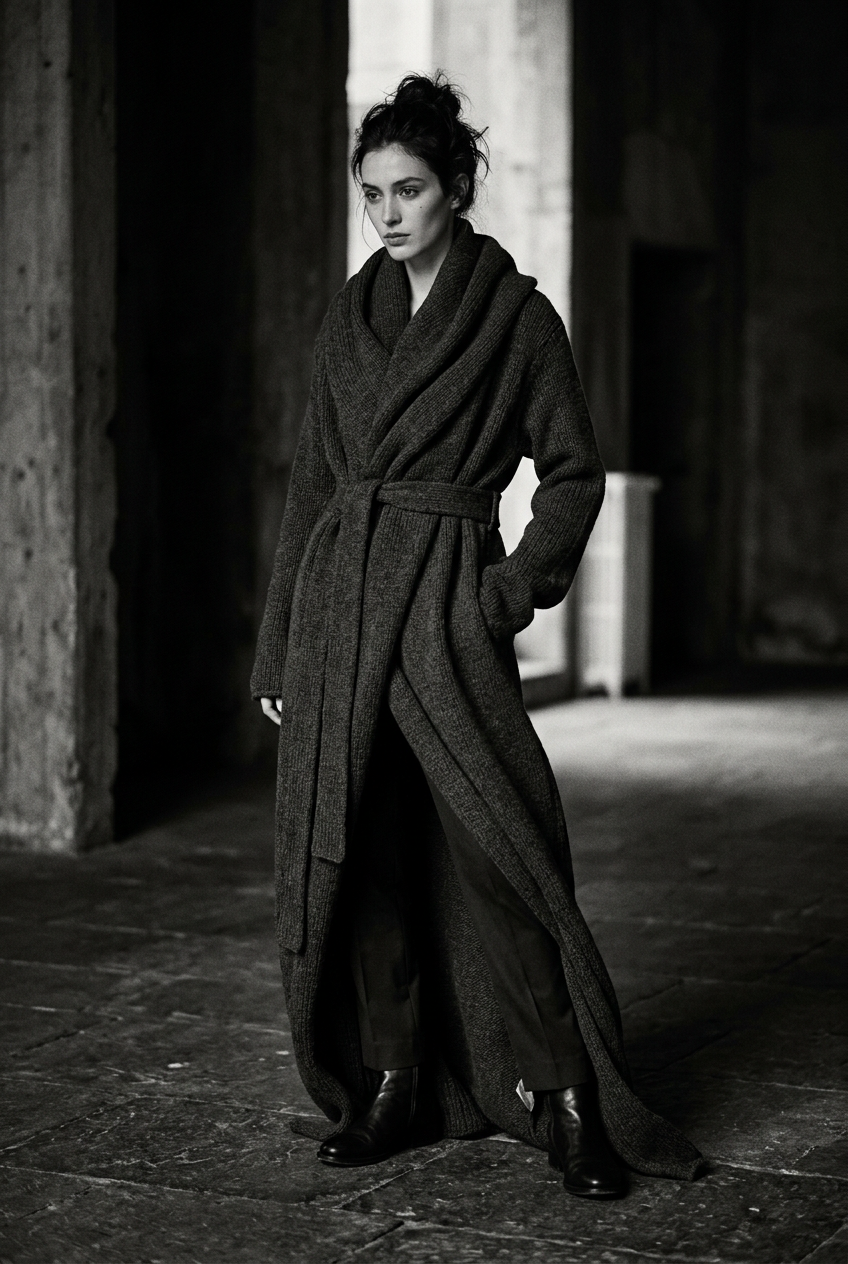 The Fjord Knit Coat