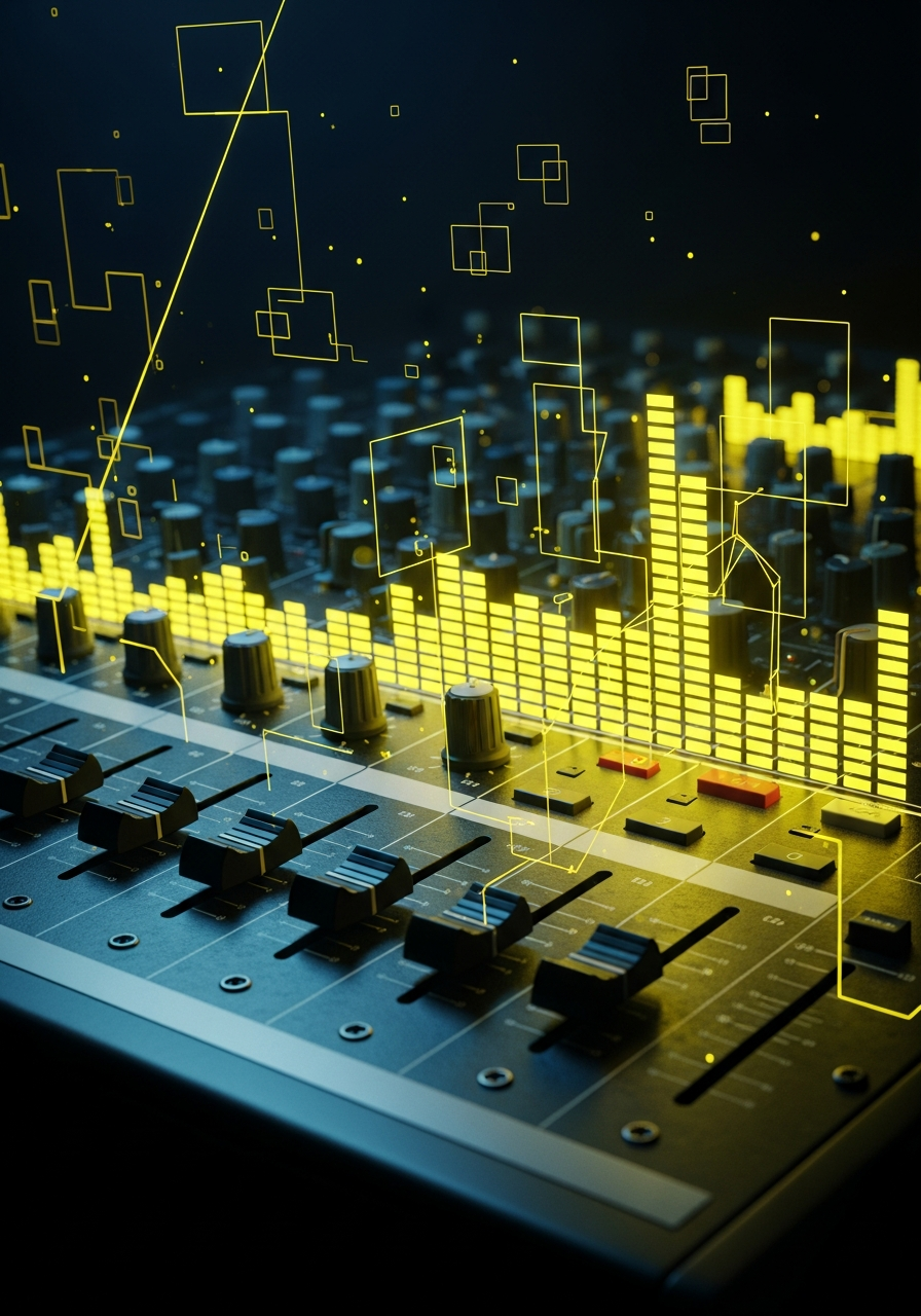 Analog mixing console