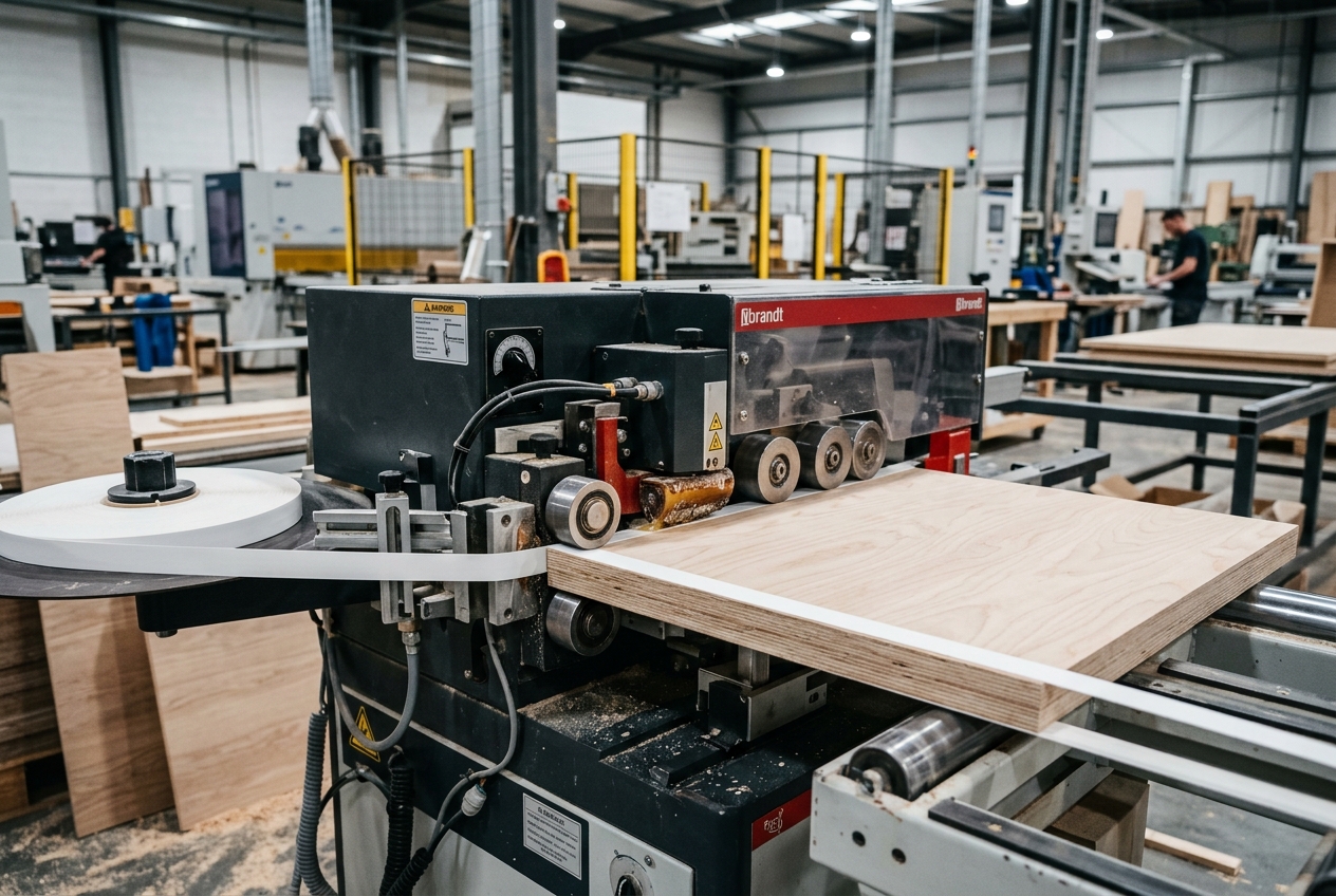 Edge Banding — Paramount Kitchen manufacturing process step 06