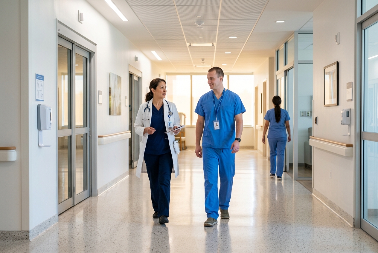 Healthcare roles: sponsorship handled by specialists