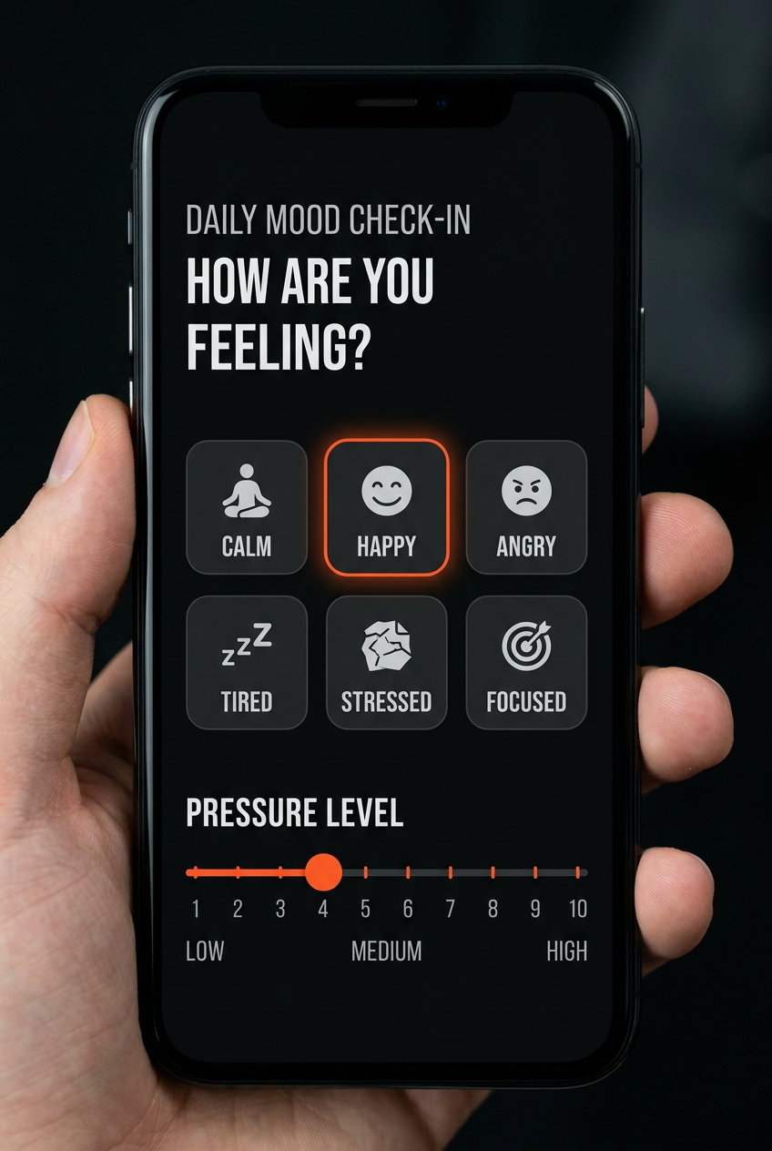 UnloadDaily Daily Check-In screen
