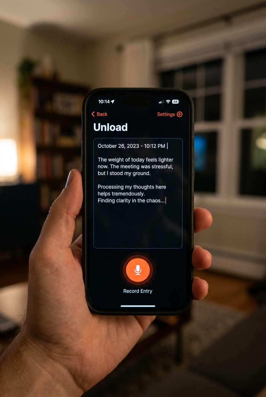 UnloadDaily Unload Room screen