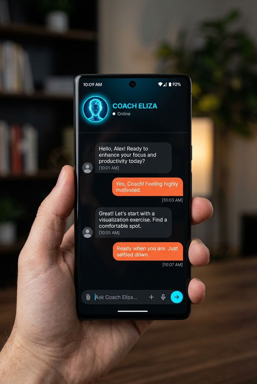 UnloadDaily AI Coach screen