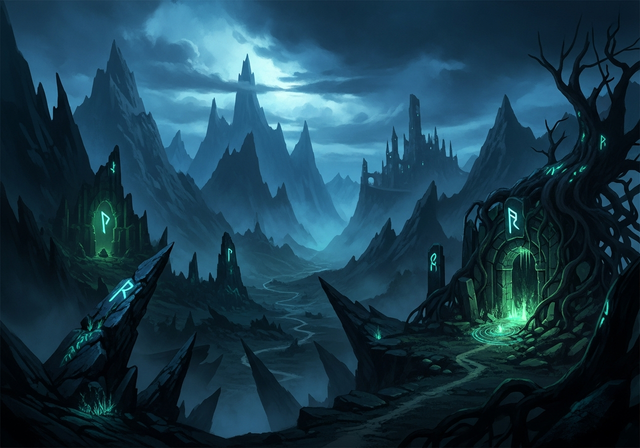 Epic landscape