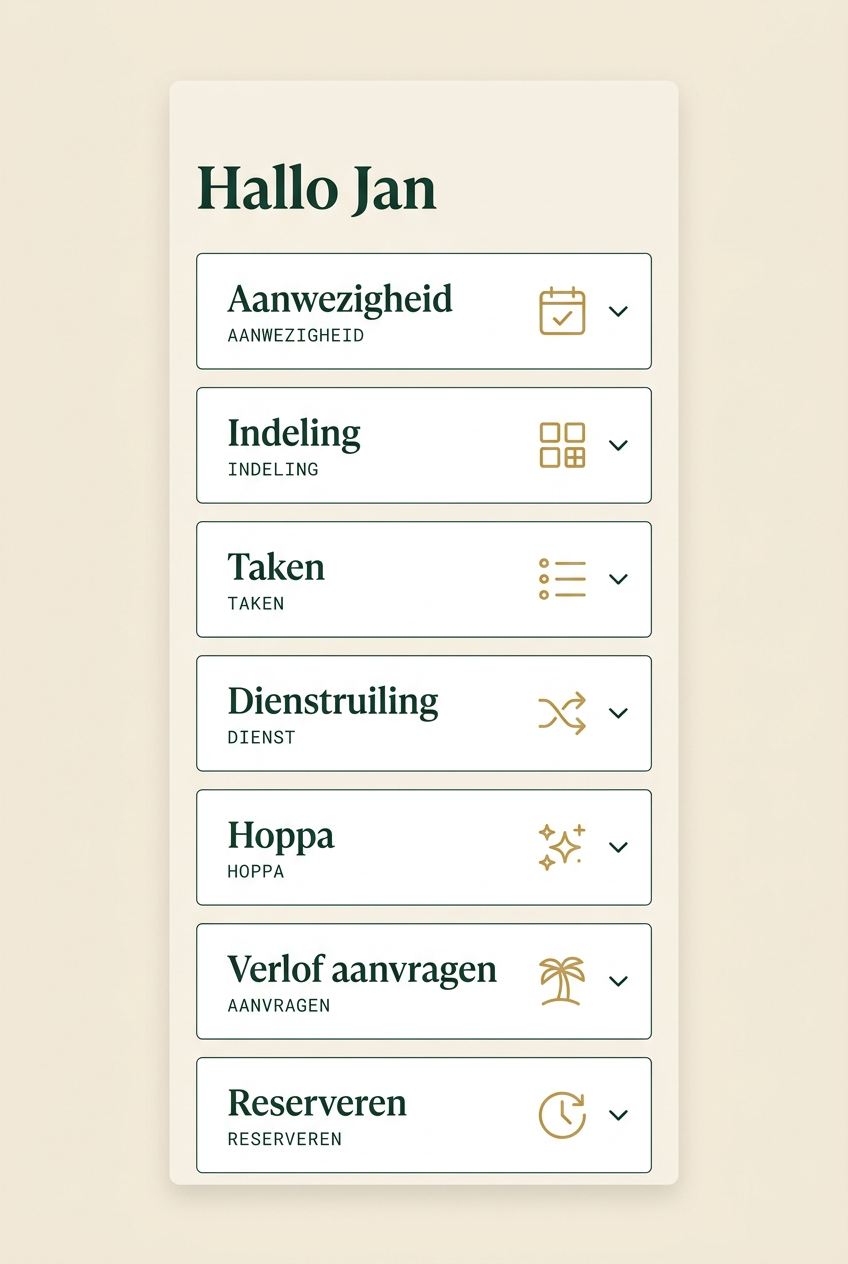 App · alles voor het lid in één tik