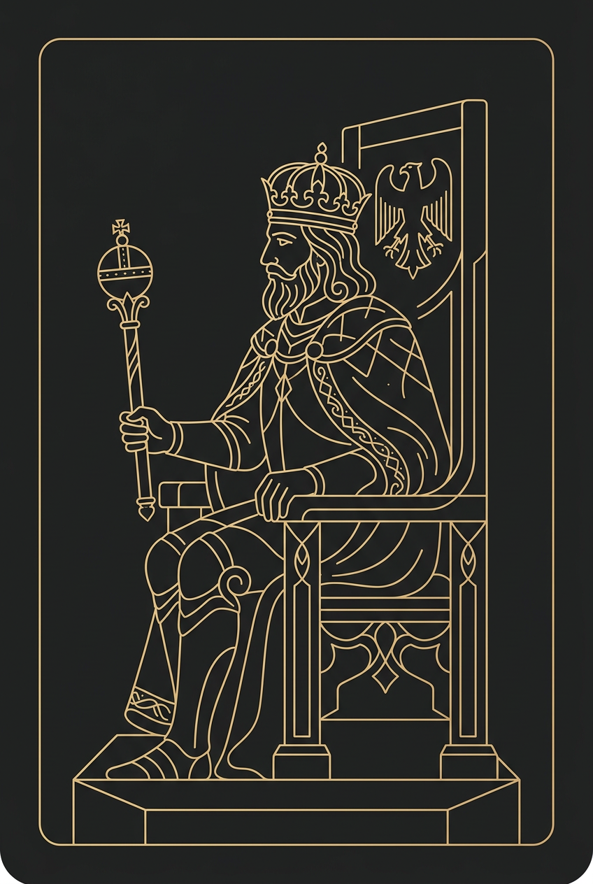 L'Empereur, Tarot de Marseille