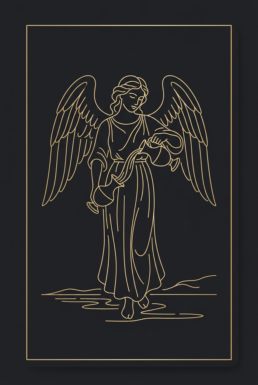 Tempérance, Tarot de Marseille