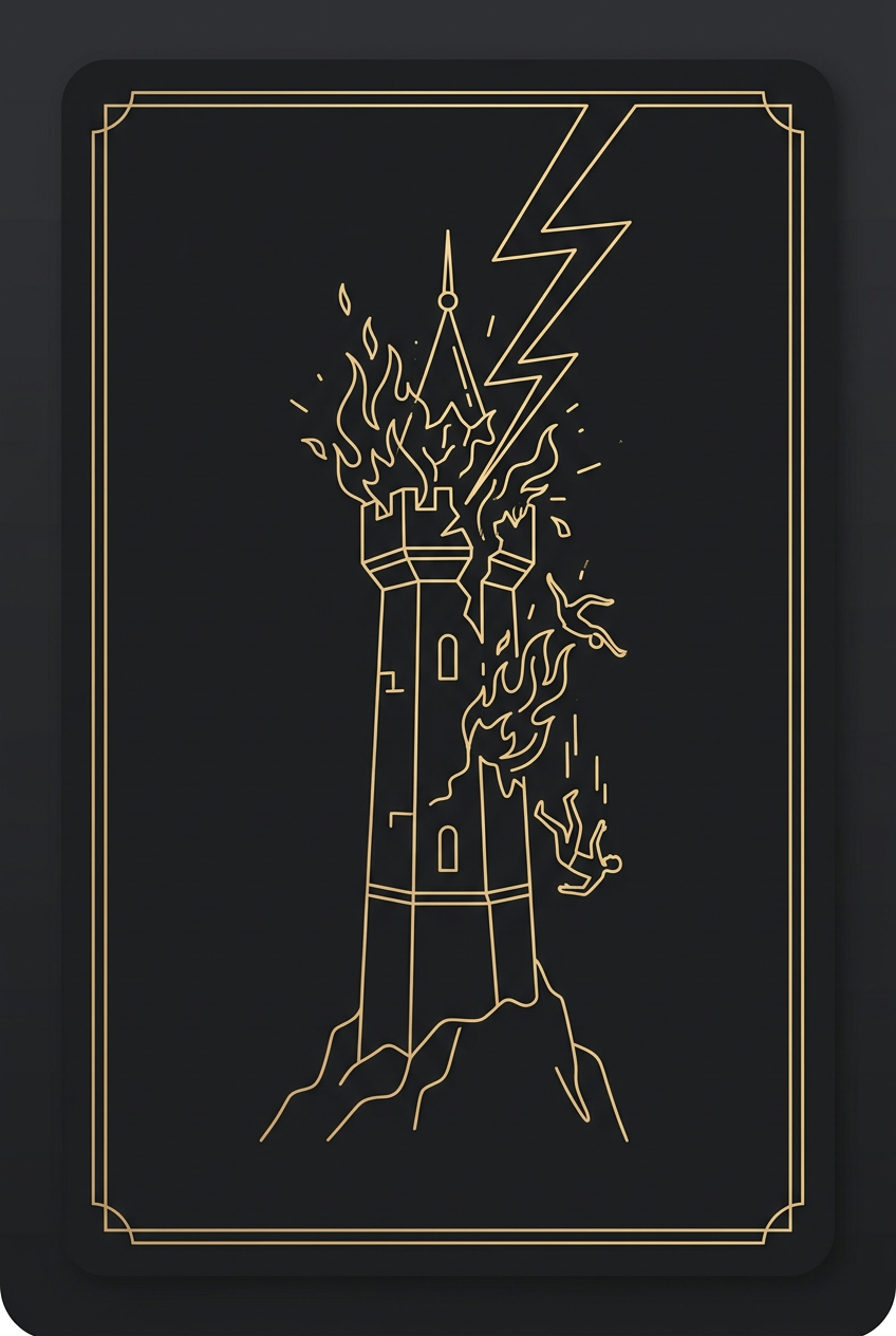 La Maison Dieu, Tarot de Marseille