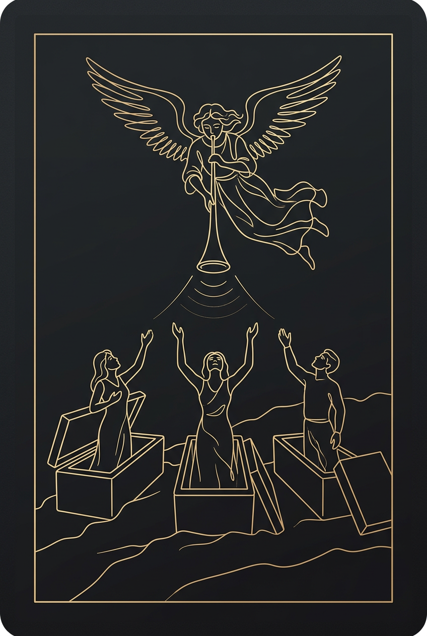 Le Jugement, Tarot de Marseille