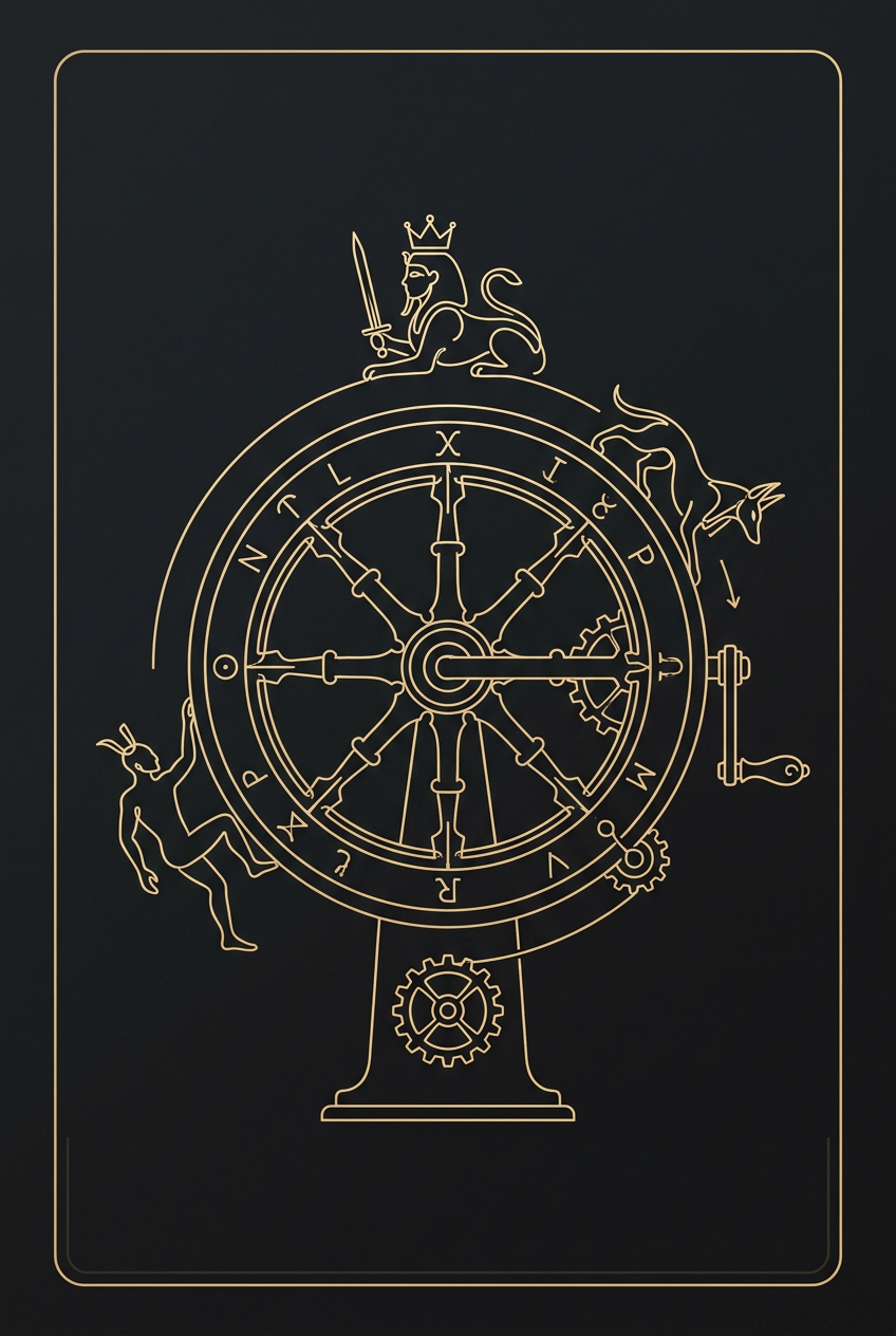 La Roue de Fortune, Tarot de Marseille