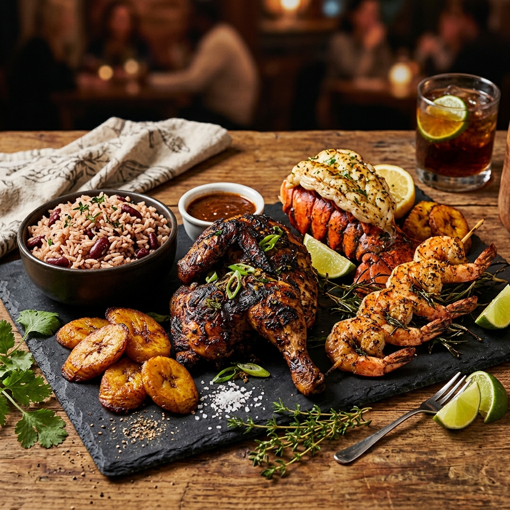 Ultimate Jerk & Surf — Sir. King Kitchen