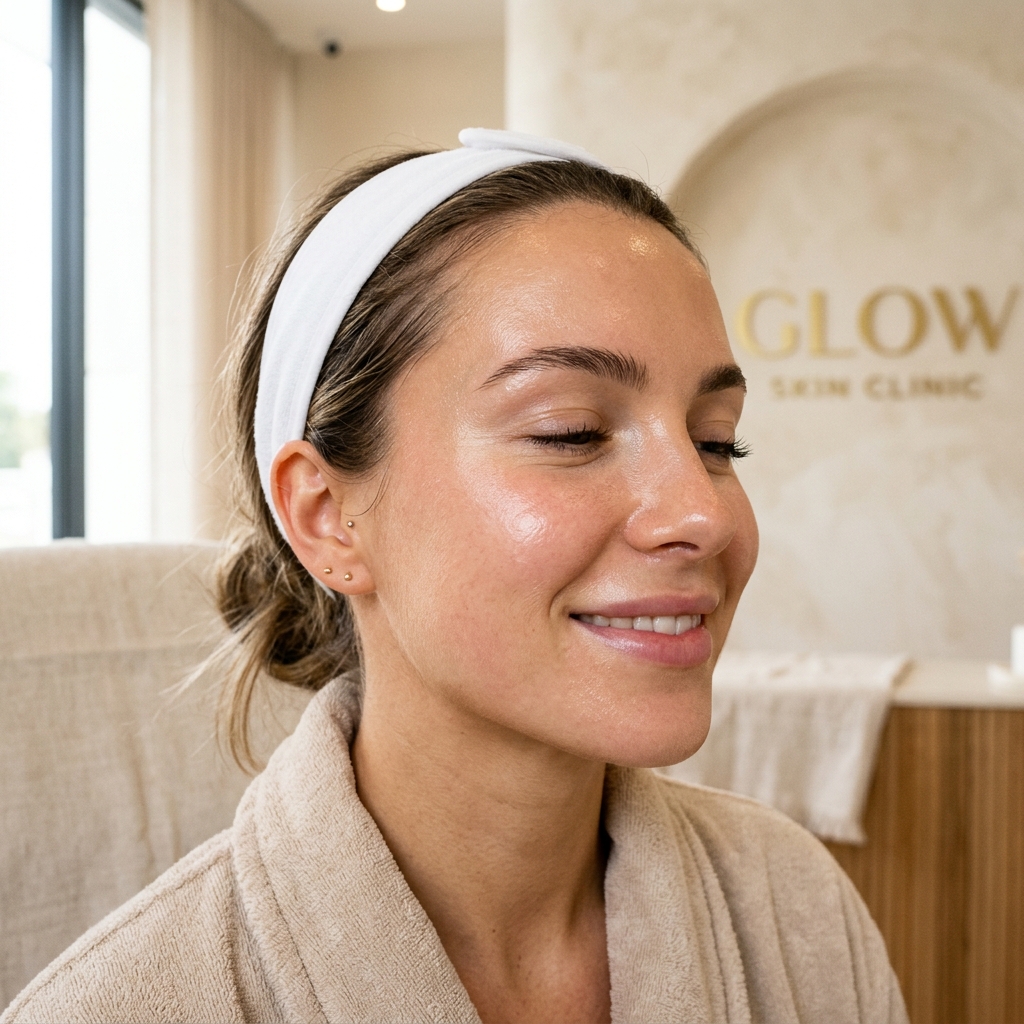 Healthy glowing skin