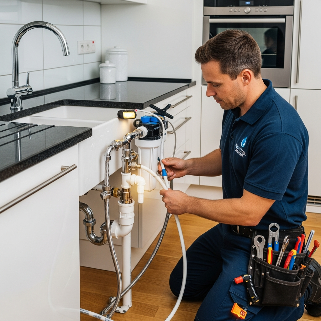 Kitchen plumbing rework