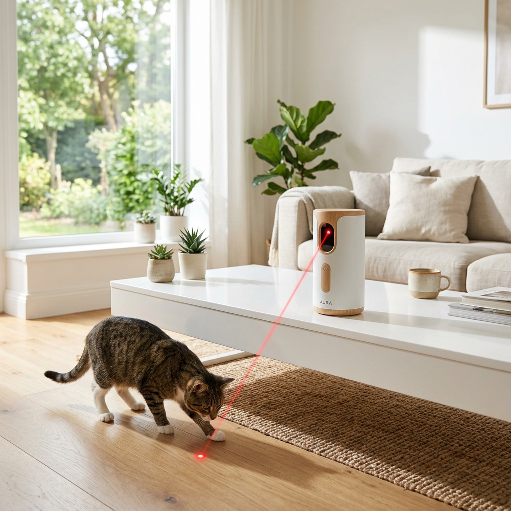 Interactief Automatisch Laser-speeltje voor binnenkatten
