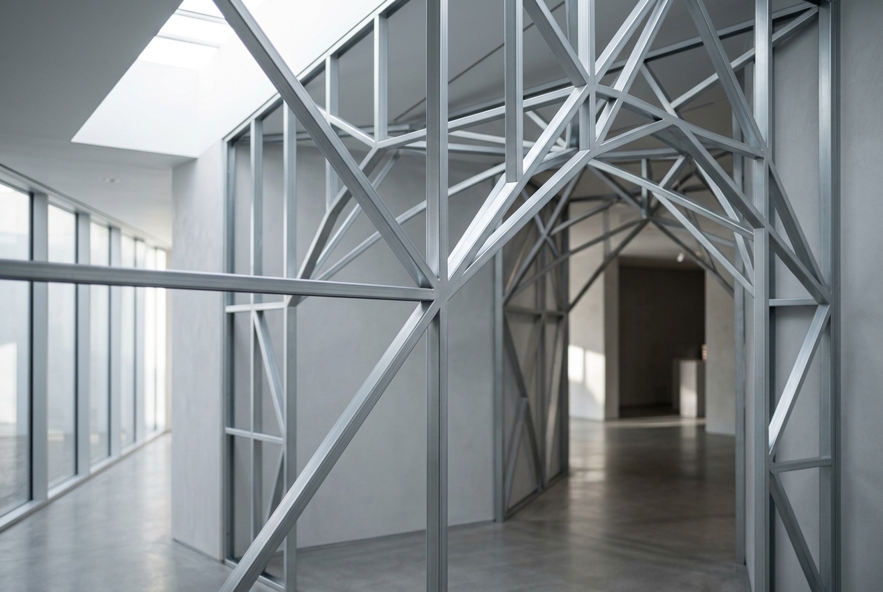 Elegant light-gauge steel framing