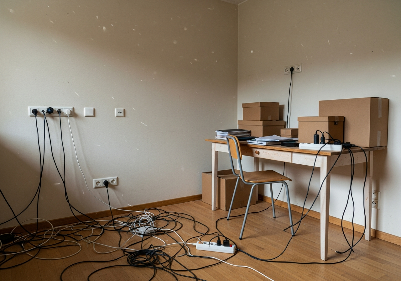 Home Office Setup - Before