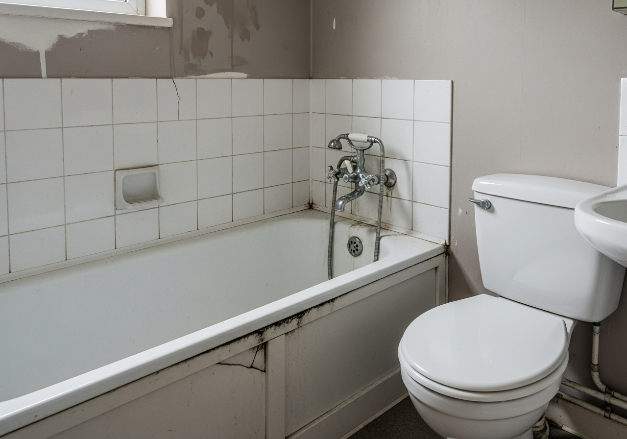 Bathroom Refresh - Before