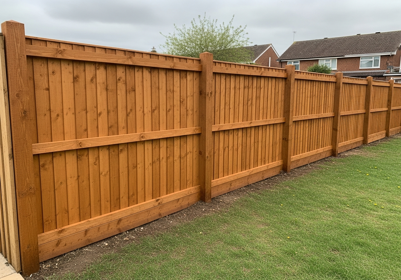 Garden Fence Replacement - After