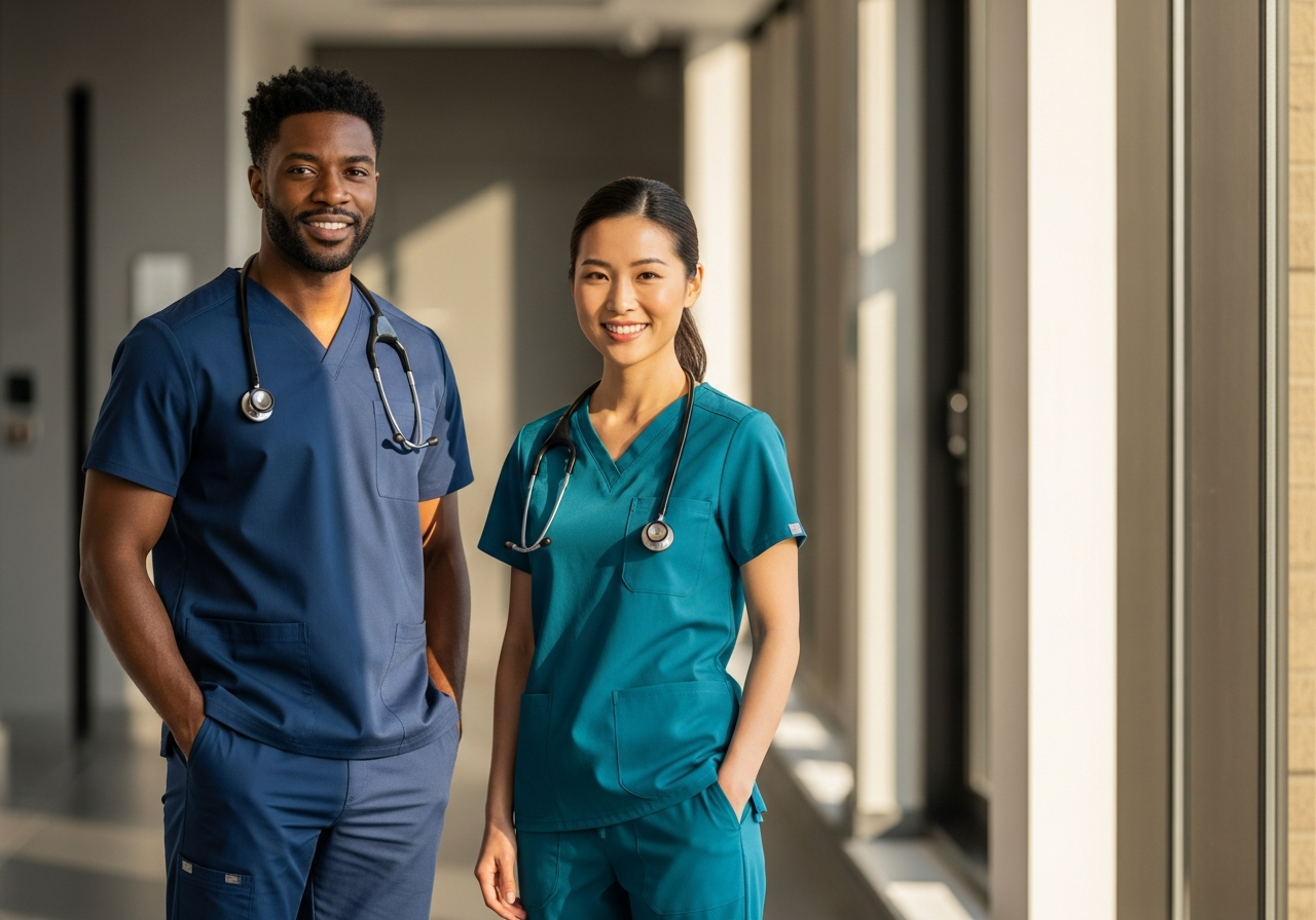 Healthcare professionals in Denscrub