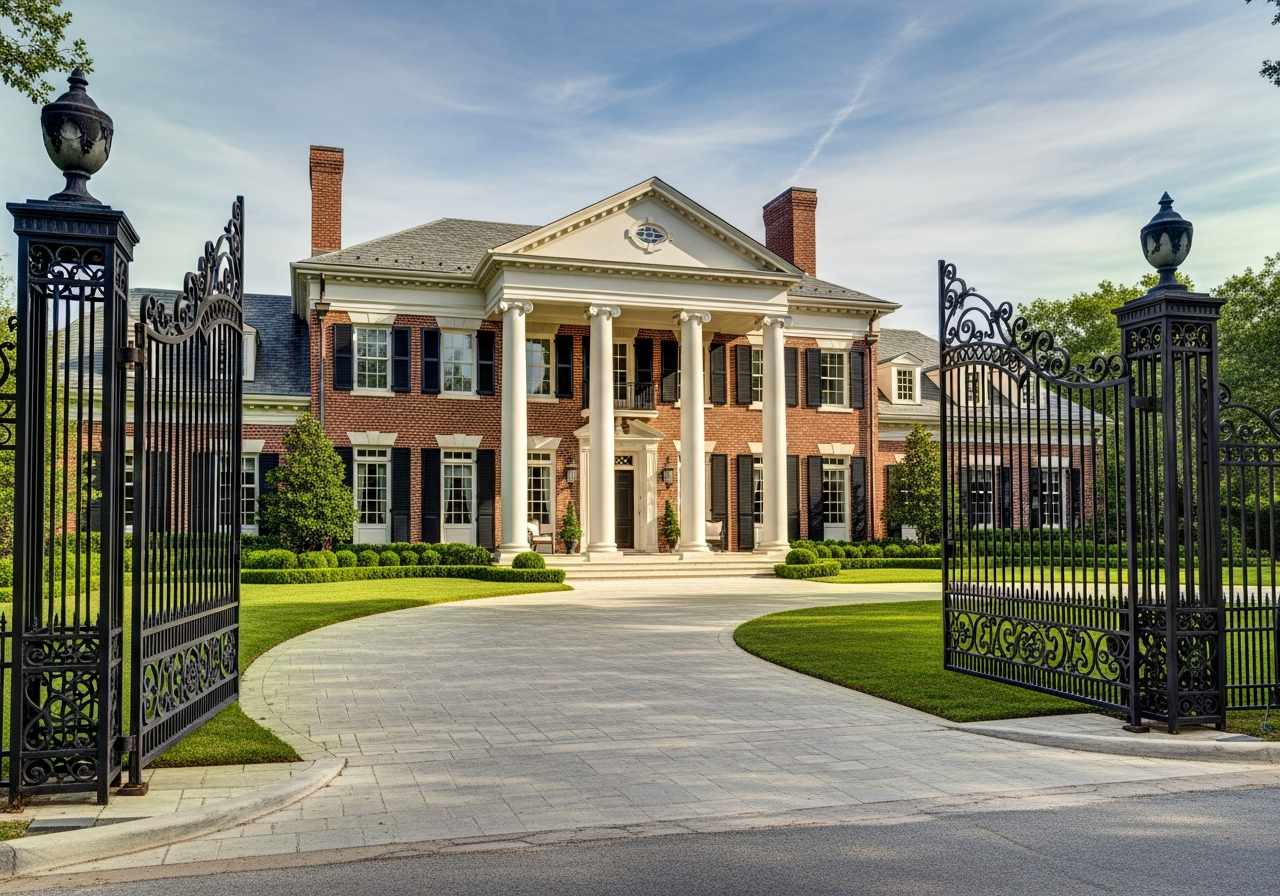 Highland Park Texas 6 bedroom Georgian colonial mansion for sale