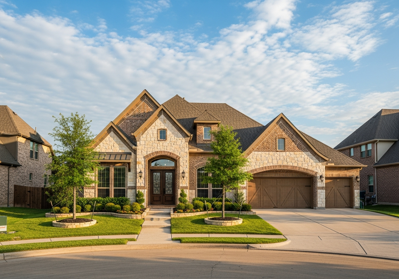 Roanoke Texas 4 bedroom upscale home for sale Denton County