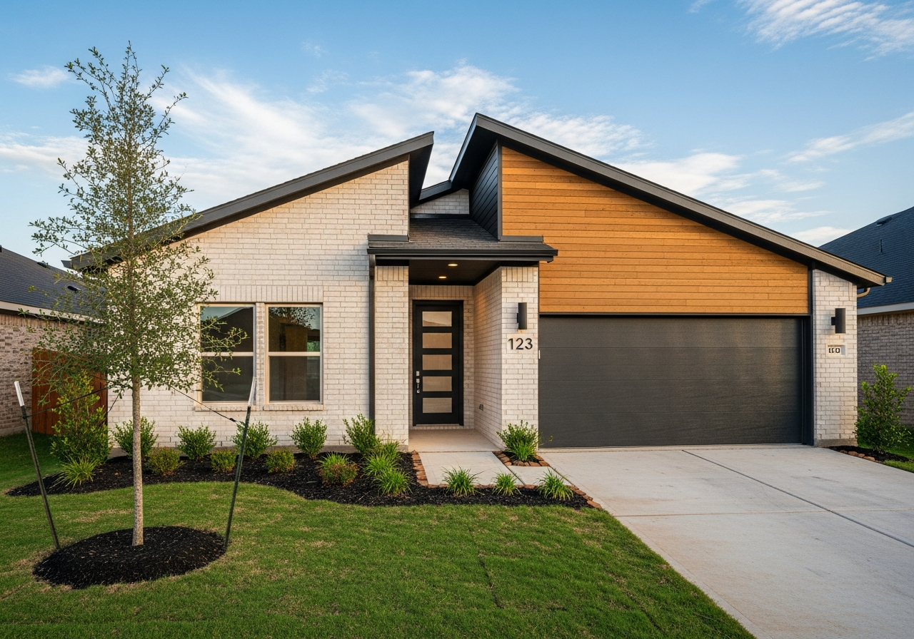 Starter home in Melissa TX - FSBO listing Melissa Texas 3 bedroom contemporary starter home for sale new development