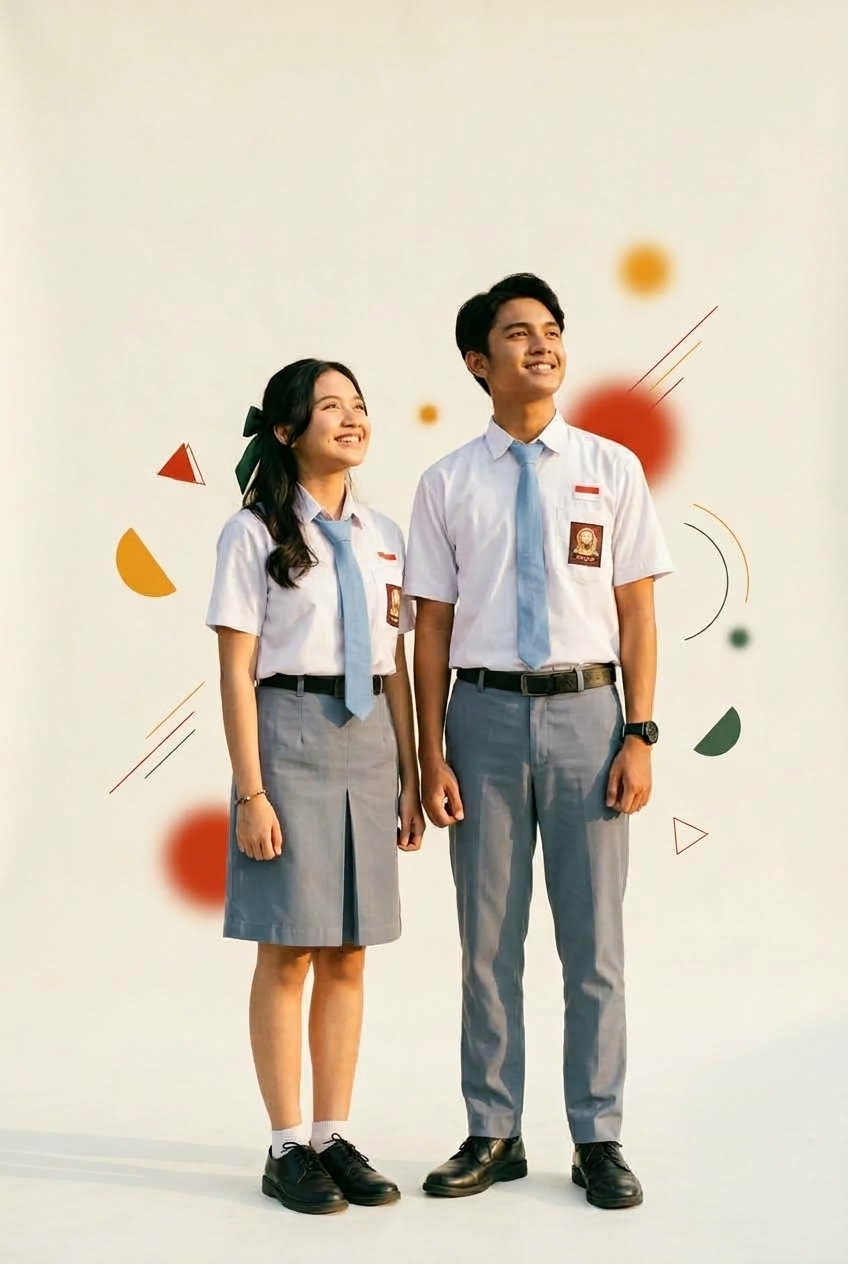 Dua siswa menatap masa depan — mengenali potensi diri