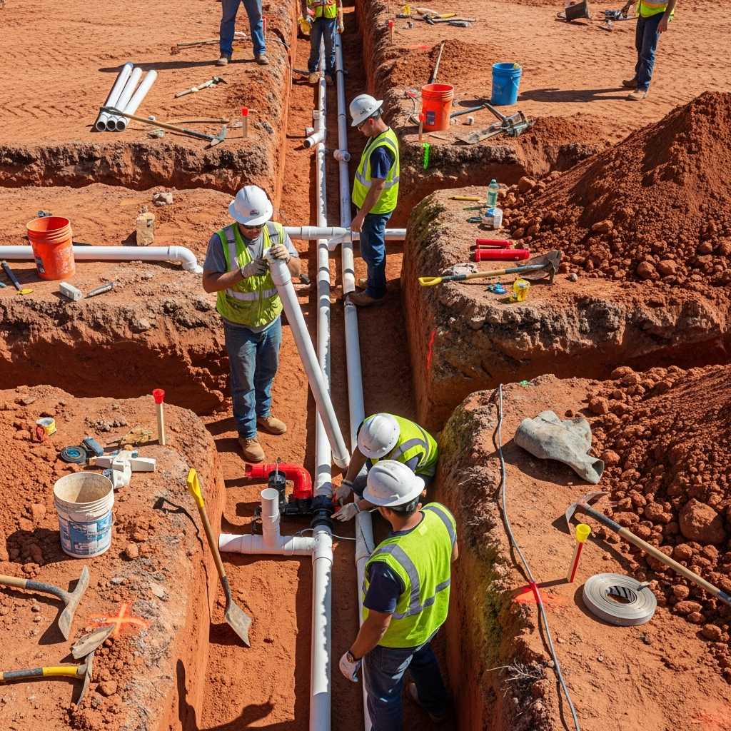 Underground Plumbing