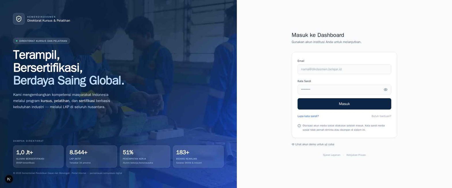 dashboard-kursos preview