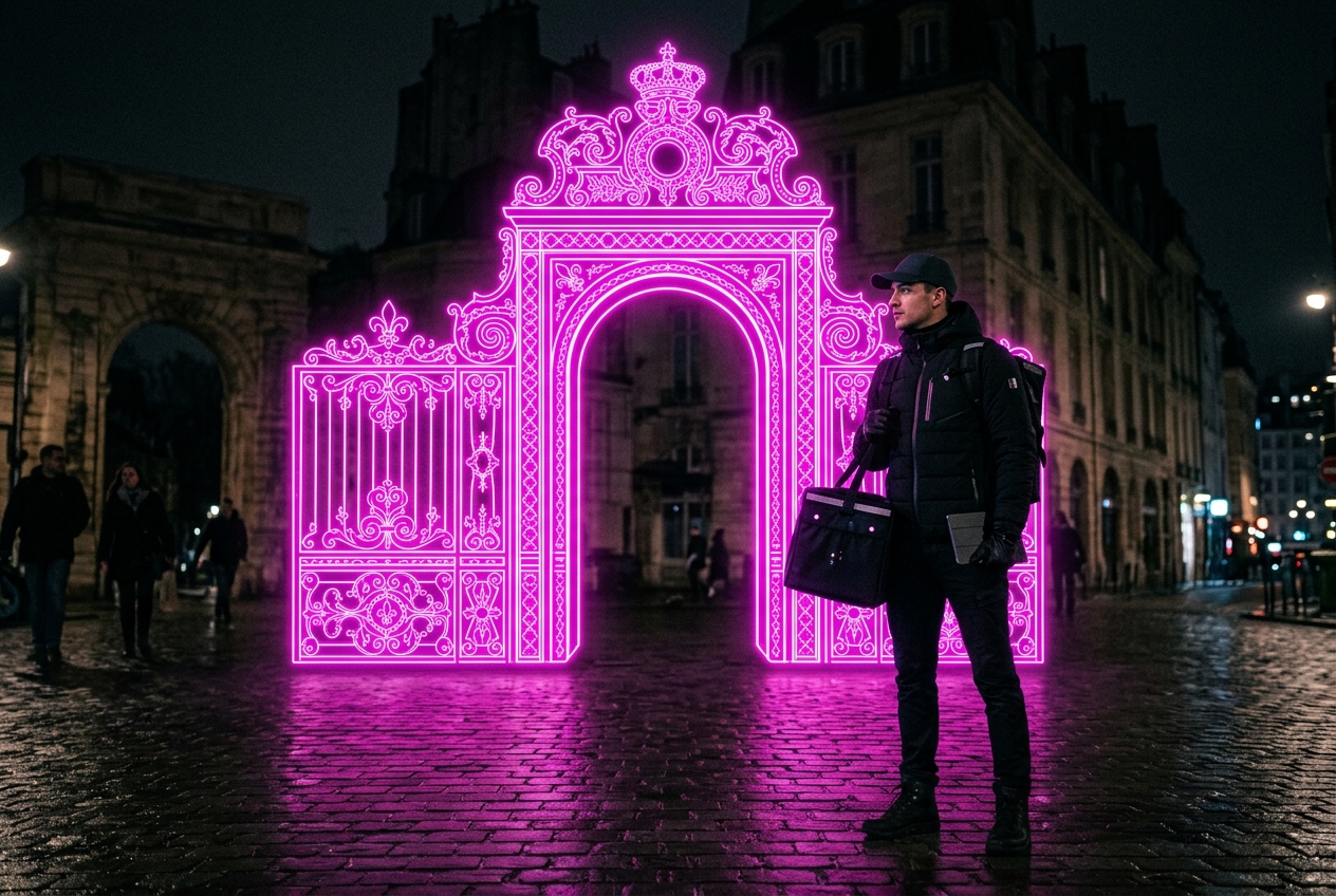 Versailles : livrer l'excellence, version néon