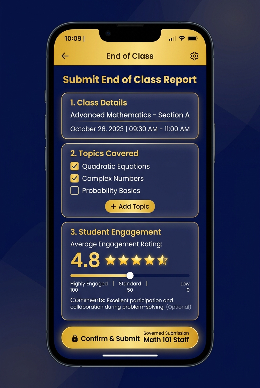 Teacher app