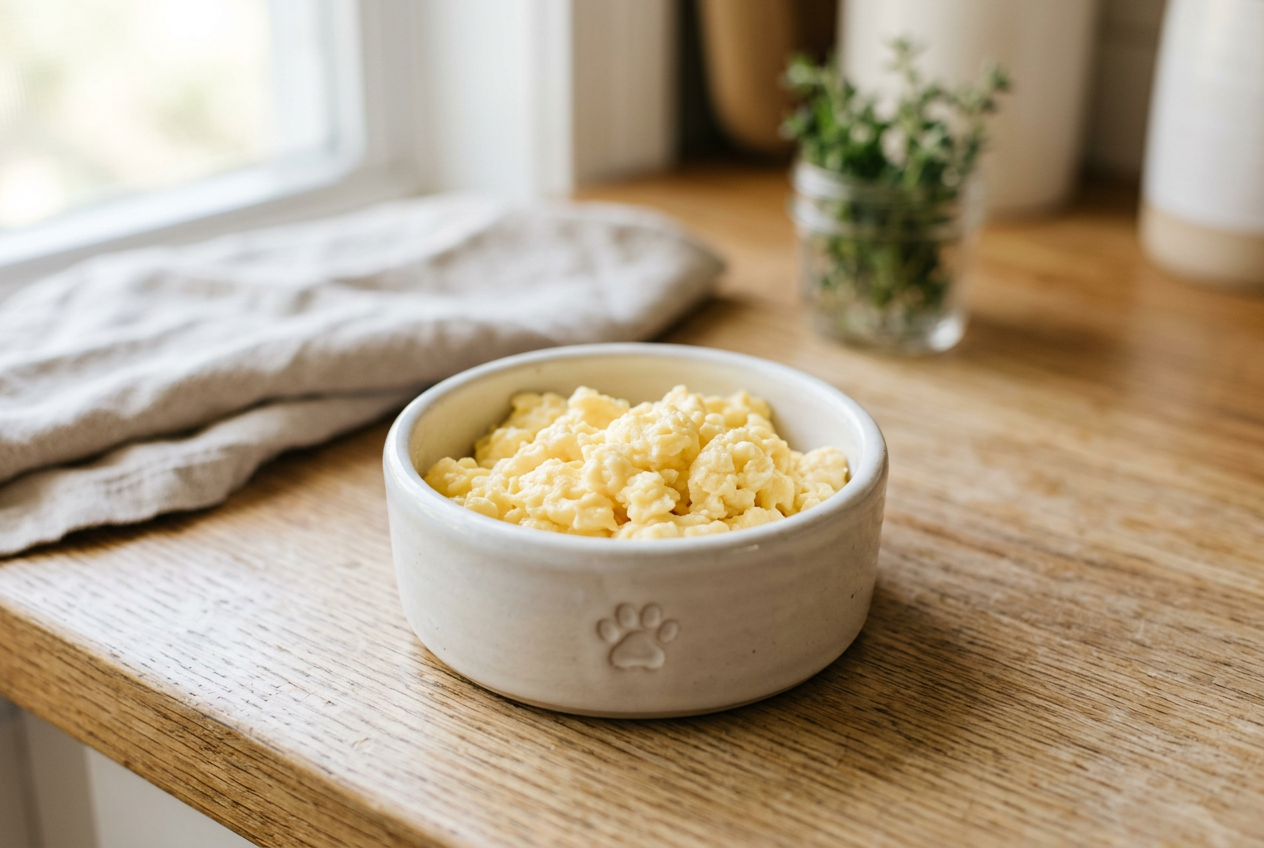 Plain Scrambled Egg (Pet-Friendly)