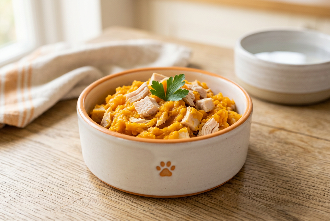 Pumpkin & Turkey Mash