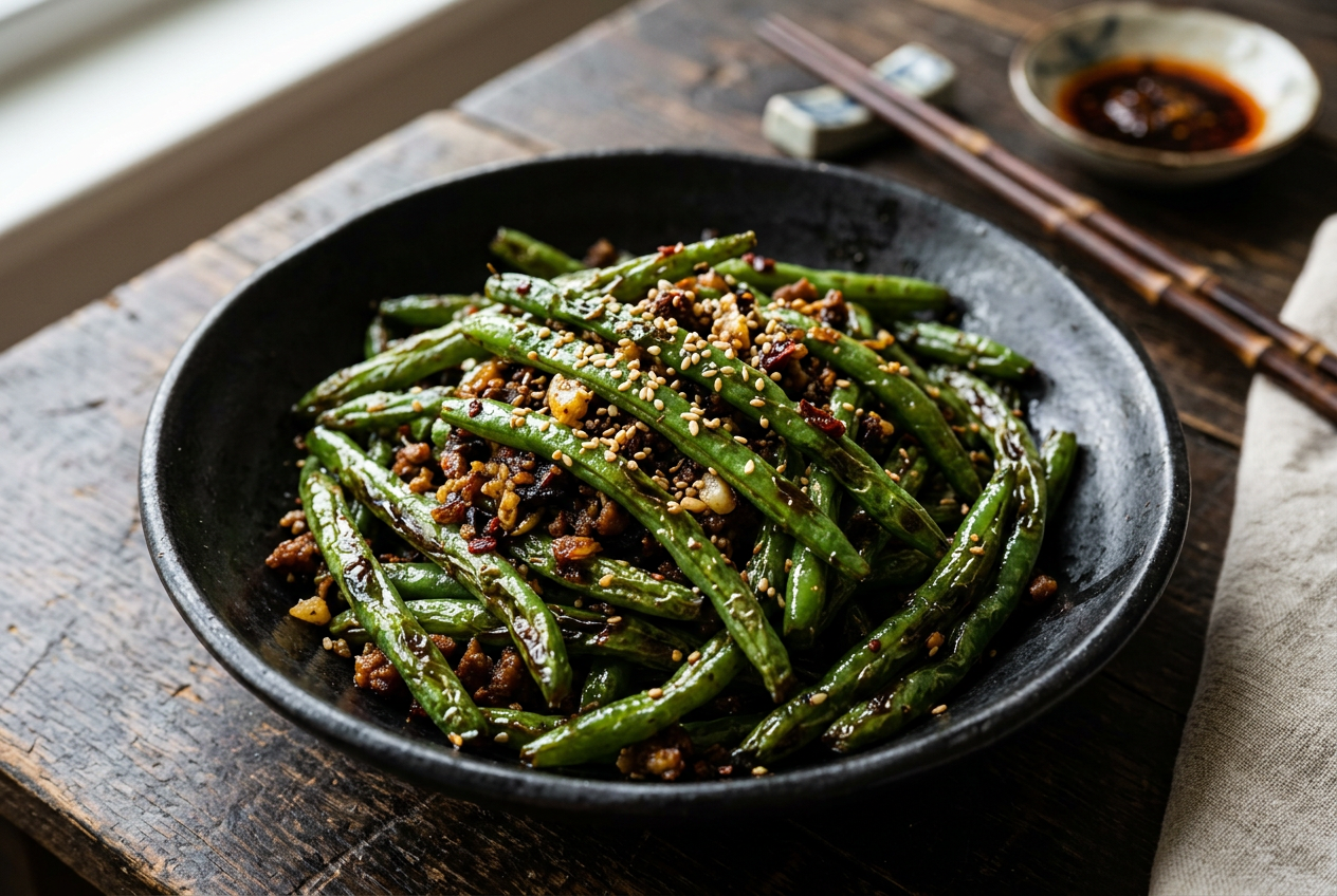 Dry-Fried Green Beans