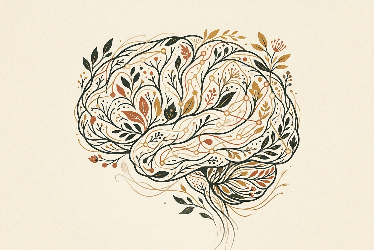 Illustration representing Karen Oldham's practice
